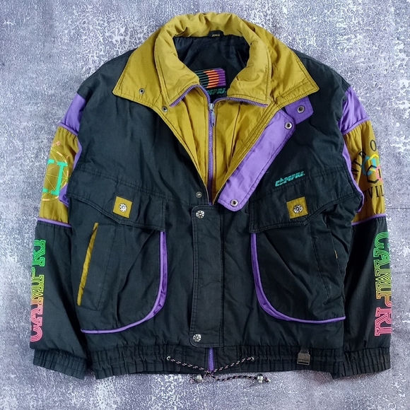 Vintage 1992 Campri Winter Olympics Albertville total Power Colour Block Winter - Picture 15 of 15